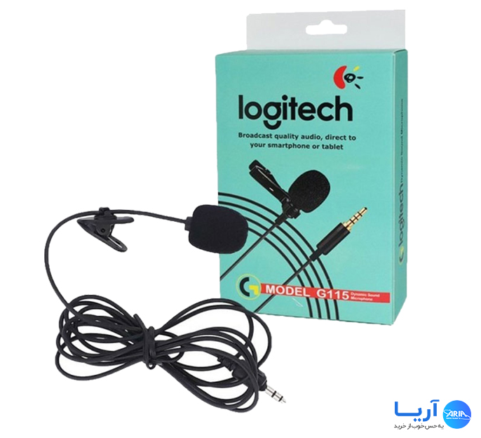 قیمت و خرید میکروفون یقه ای طرح LOGITECH مدل G115 | فروشگاه آریا